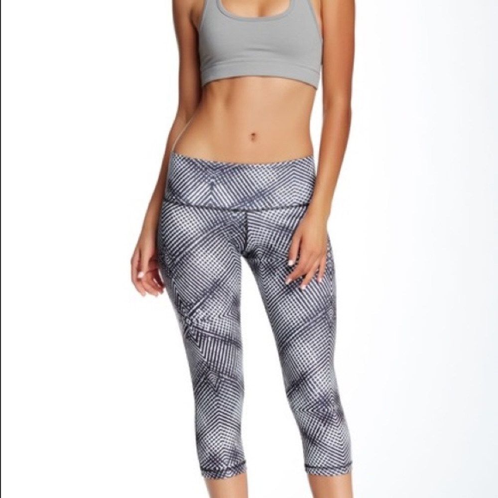 Adidas performance grid print Leggings S
